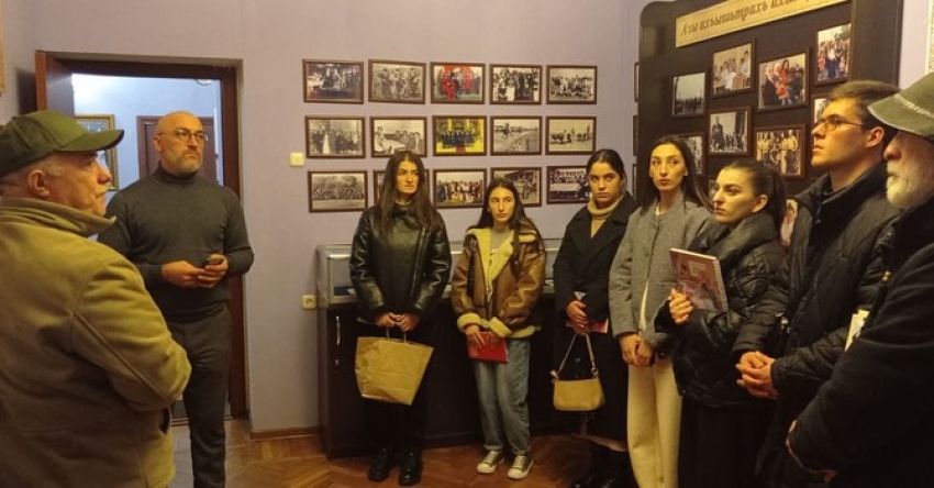 В музее истории зарубежных соотечественников им. О. Бейгуаа проводятся встречи для студентов Абхазского государственного университета
