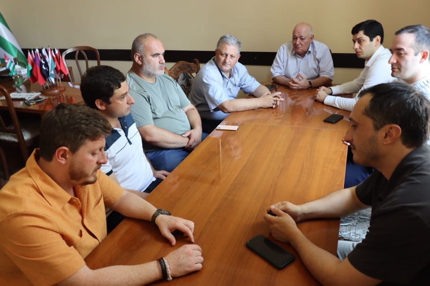 Прошла встреча руководства Государственного комитета Республики Абхазия по репатриации  с представителями Всемирного абхазо-абазинского конгресса