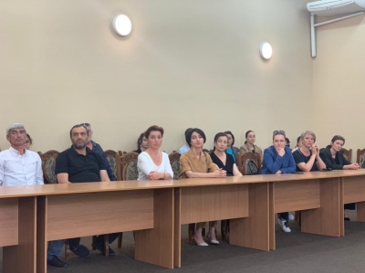 Vadim Kharazia met with the parents of 20 applicants