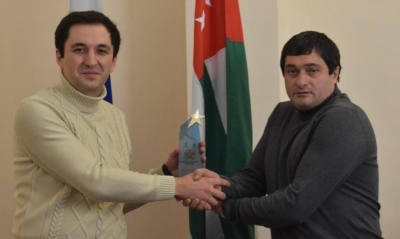Abhazya Cumhuriyeti Gençlik ve Spor Devlet Komitesi Başkanı toplantı gerçekleşti