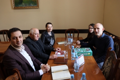 On April 15, a meeting with representatives of the Danish Council for Refugees in Abkhazia was held at the State Committee for Repatriation